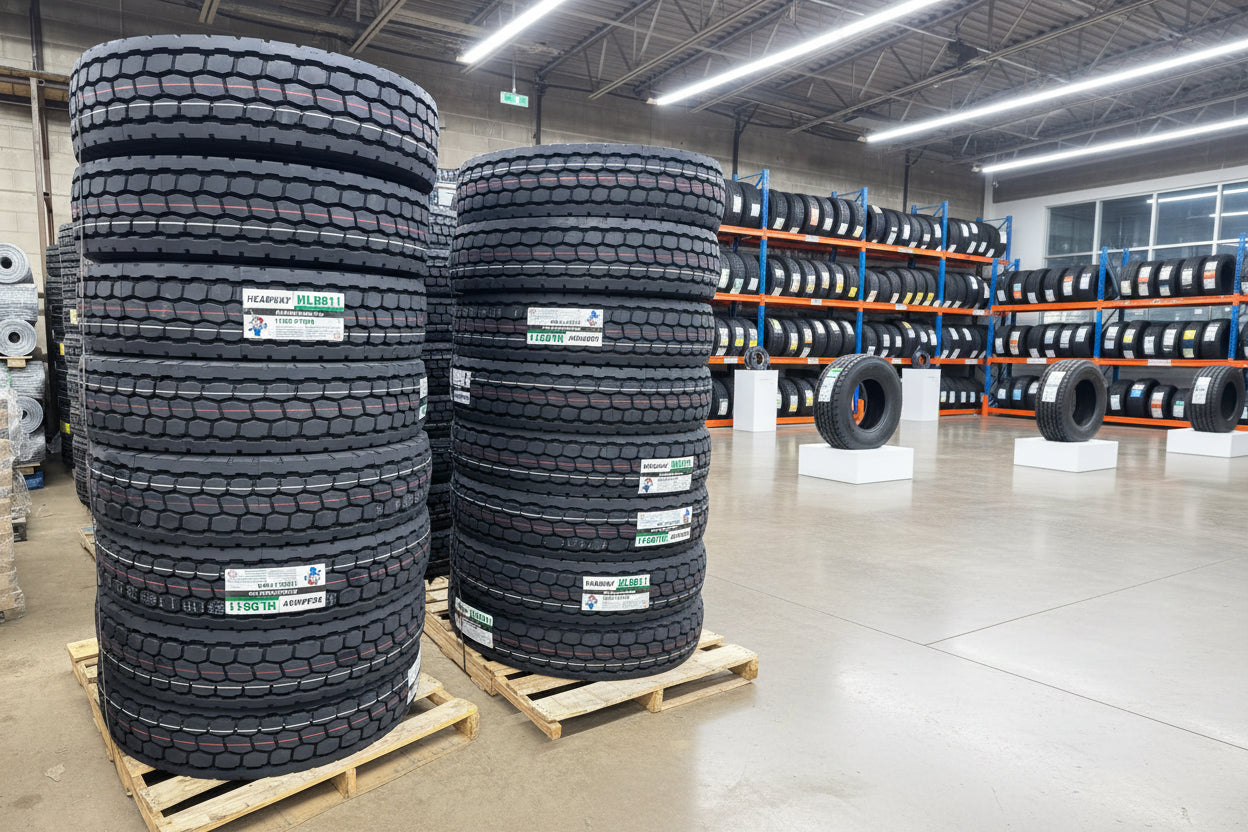 Professional Commercial Truck & Bus Radial (TBR) Tires – DOT Approved