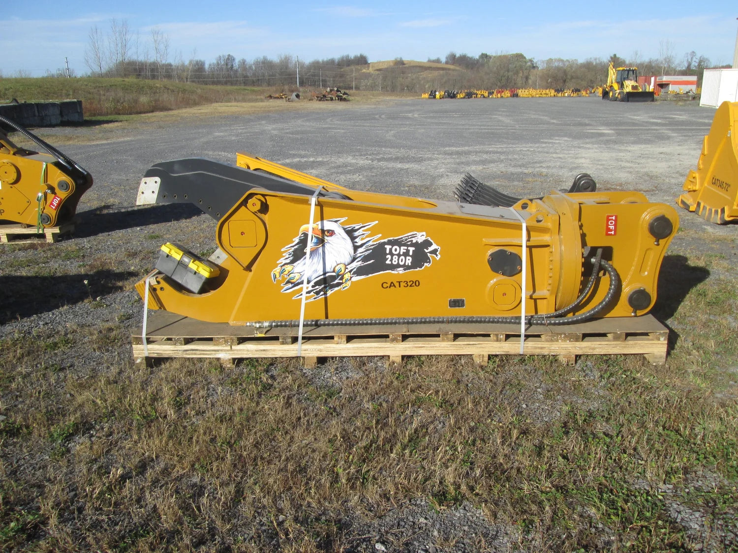 NEW TOFT 280R HYRAULIC SWIVEL SHEAR