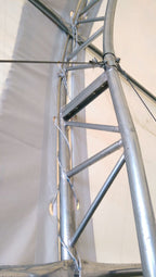 50′ Wide Double Truss Storage Buildings – Heavy-Duty PVC Shelter