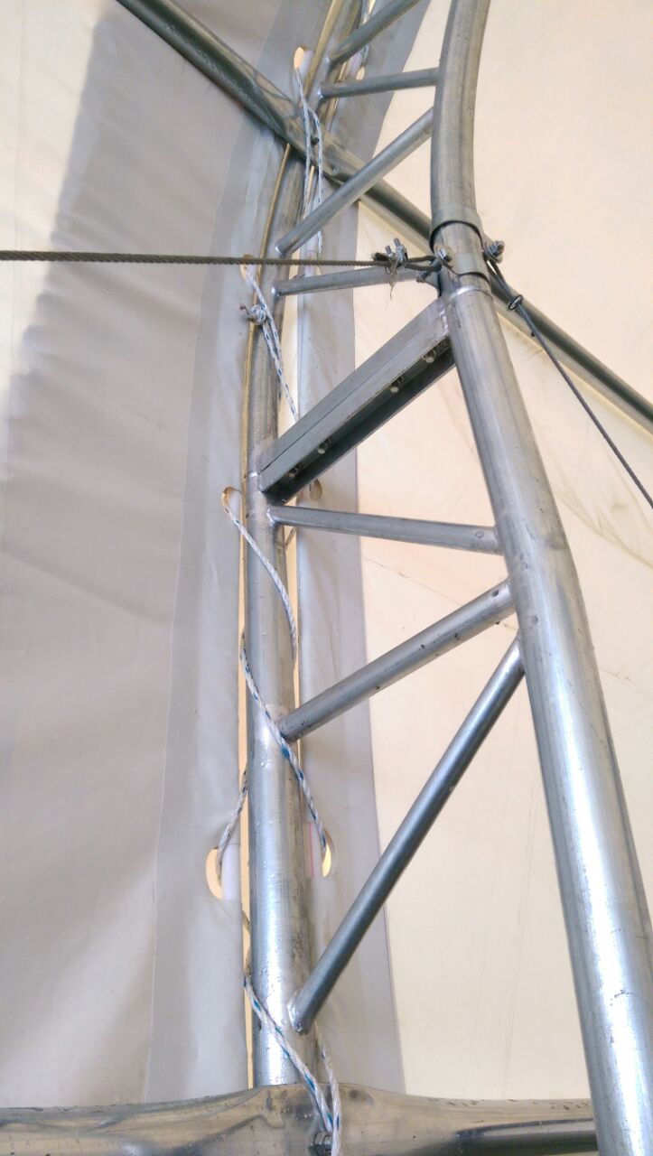 50′ Wide Double Truss Storage Buildings – Heavy-Duty PVC Shelter