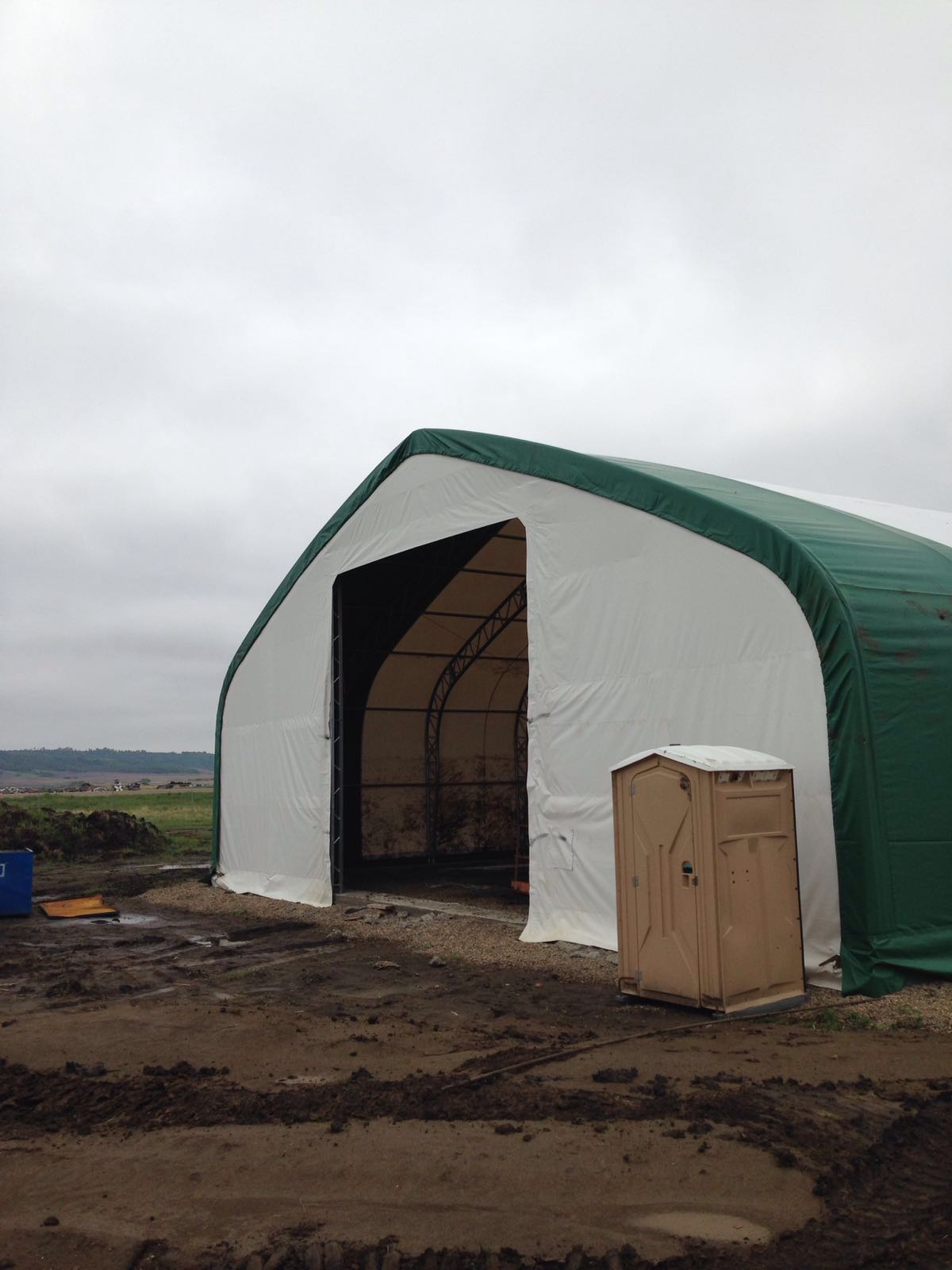 50′ Wide Double Truss Storage Buildings – Heavy-Duty PVC Shelter