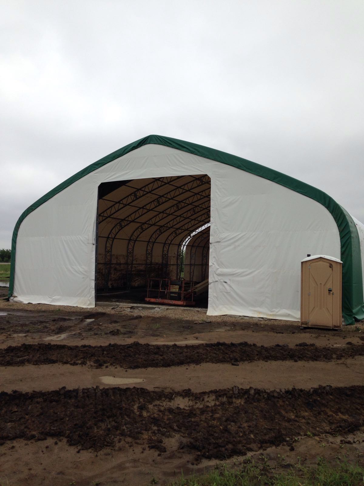 50′ Wide Double Truss Storage Buildings – Heavy-Duty PVC Shelter