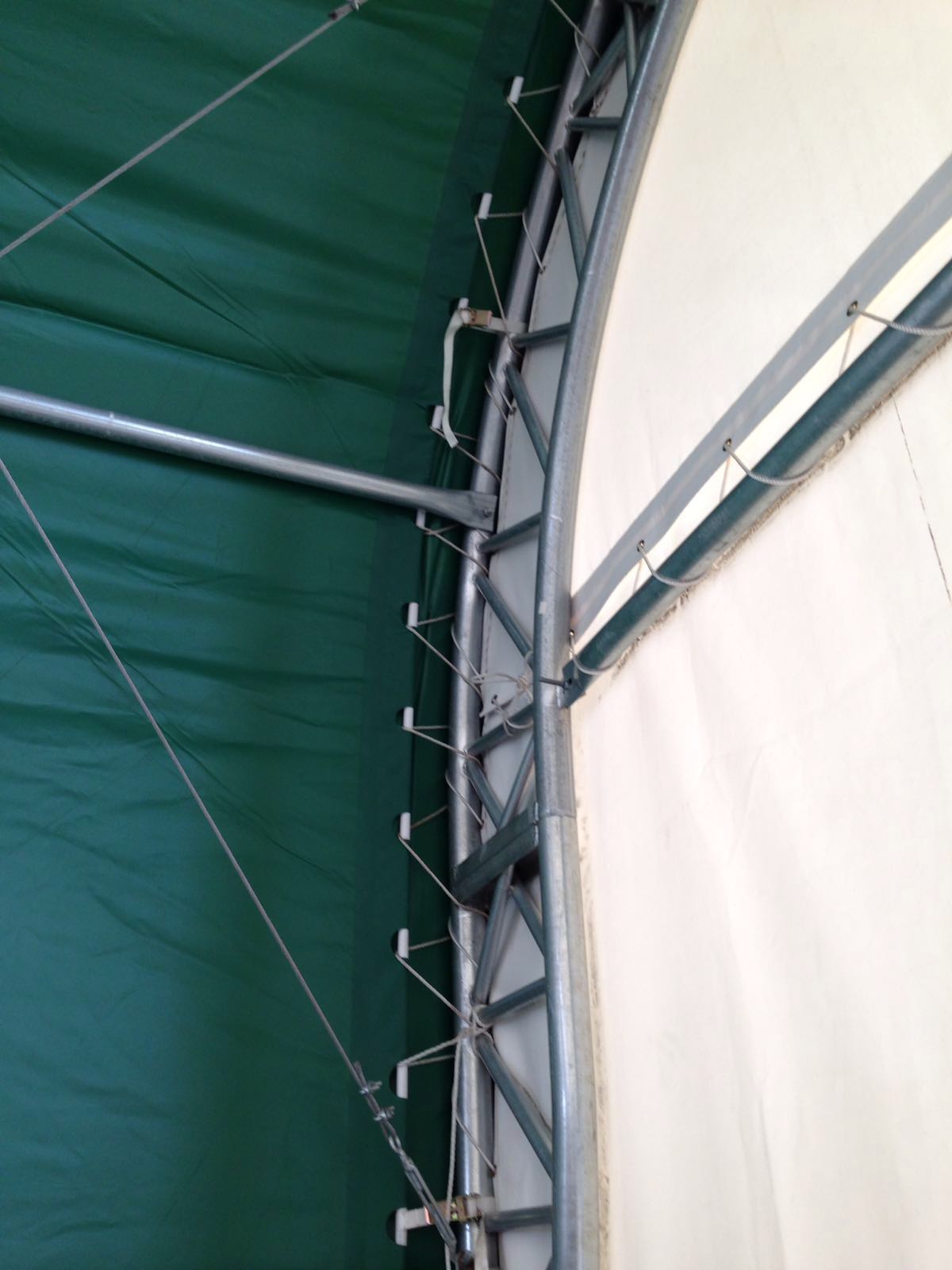 50′ Wide Double Truss Storage Buildings – Heavy-Duty PVC Shelter