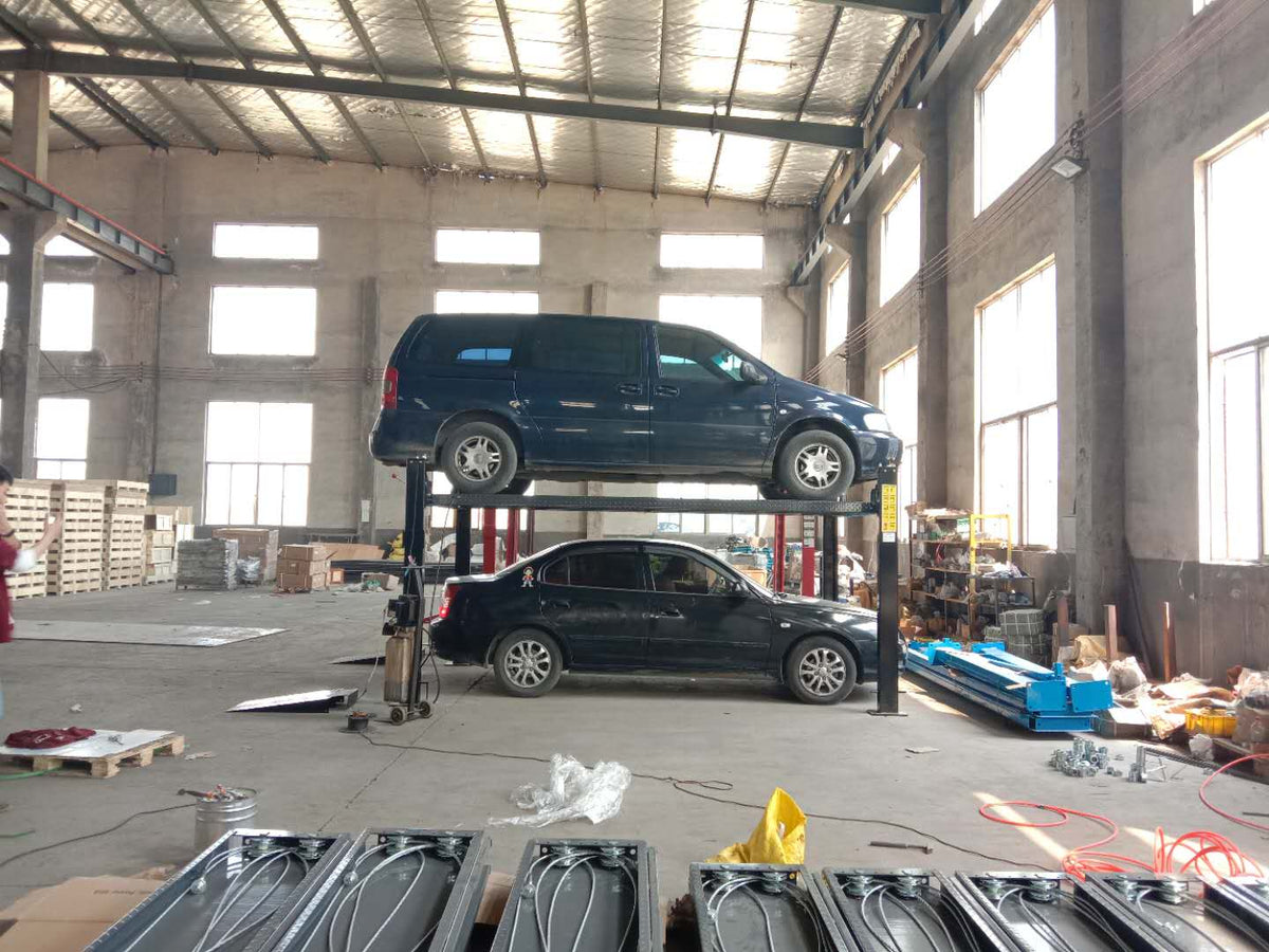 NEW 4 POST VEHICLE HOIST PARKING CAR LIFT JH4P3700