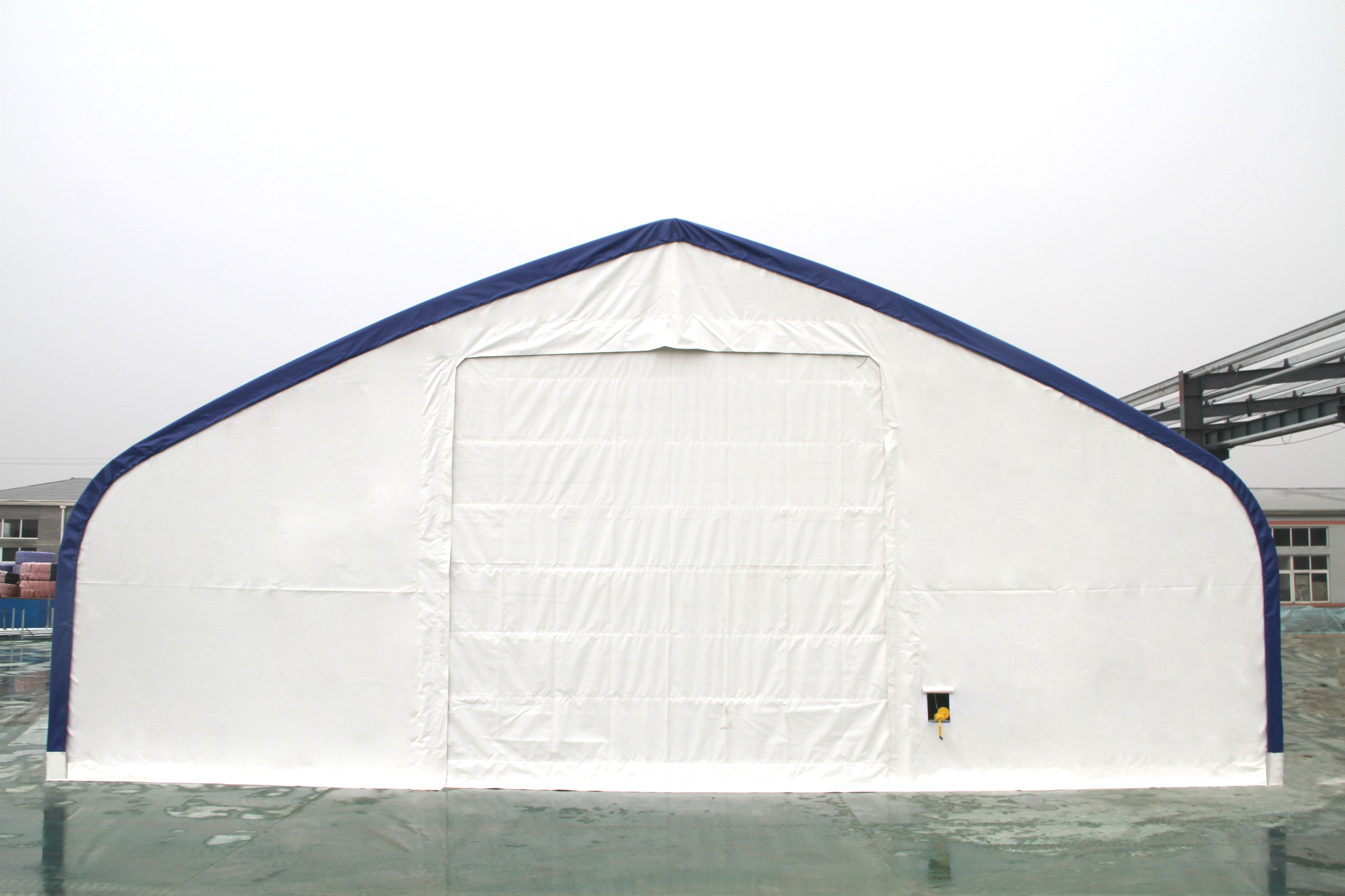 50′ Wide Double Truss Storage Buildings – Heavy-Duty PVC Shelter