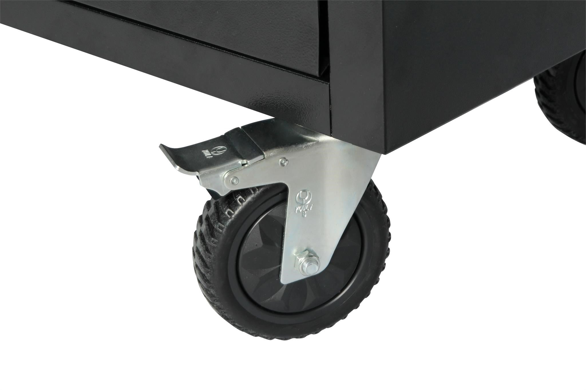 72" 15-Drawer Rolling Tool Workbench – Heavy-Duty Black Steel