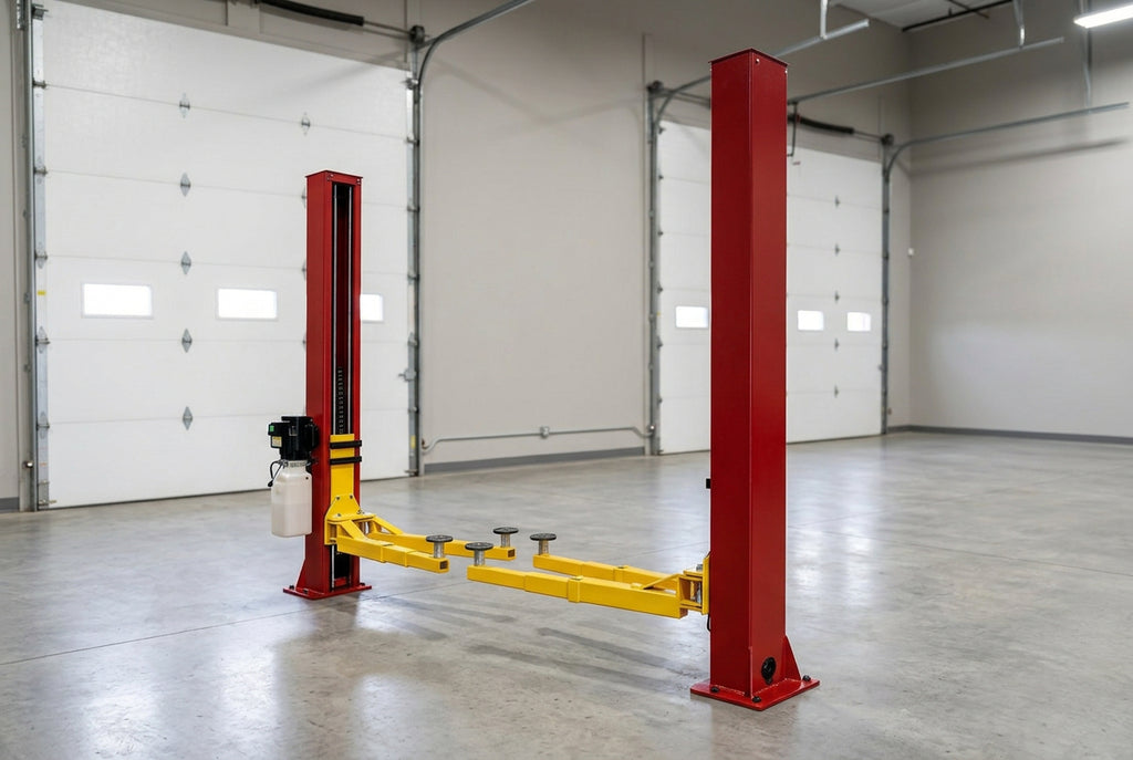 10,000 LB 2-Post Hydraulic Car Lift – Heavy-Duty Automotive Hoist – 220V Garage Vehicle Lift