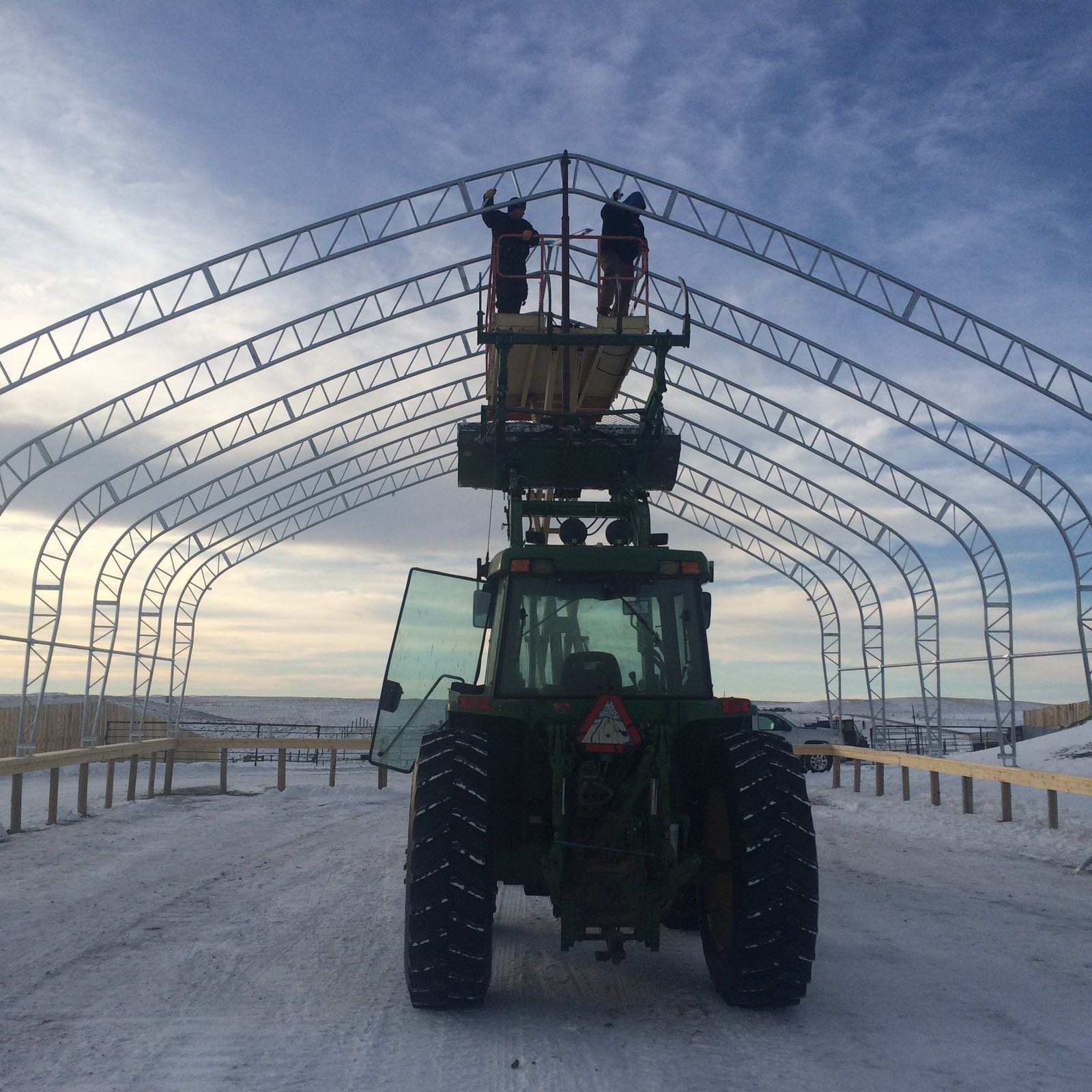 50′ Wide Double Truss Storage Buildings – Heavy-Duty PVC Shelter