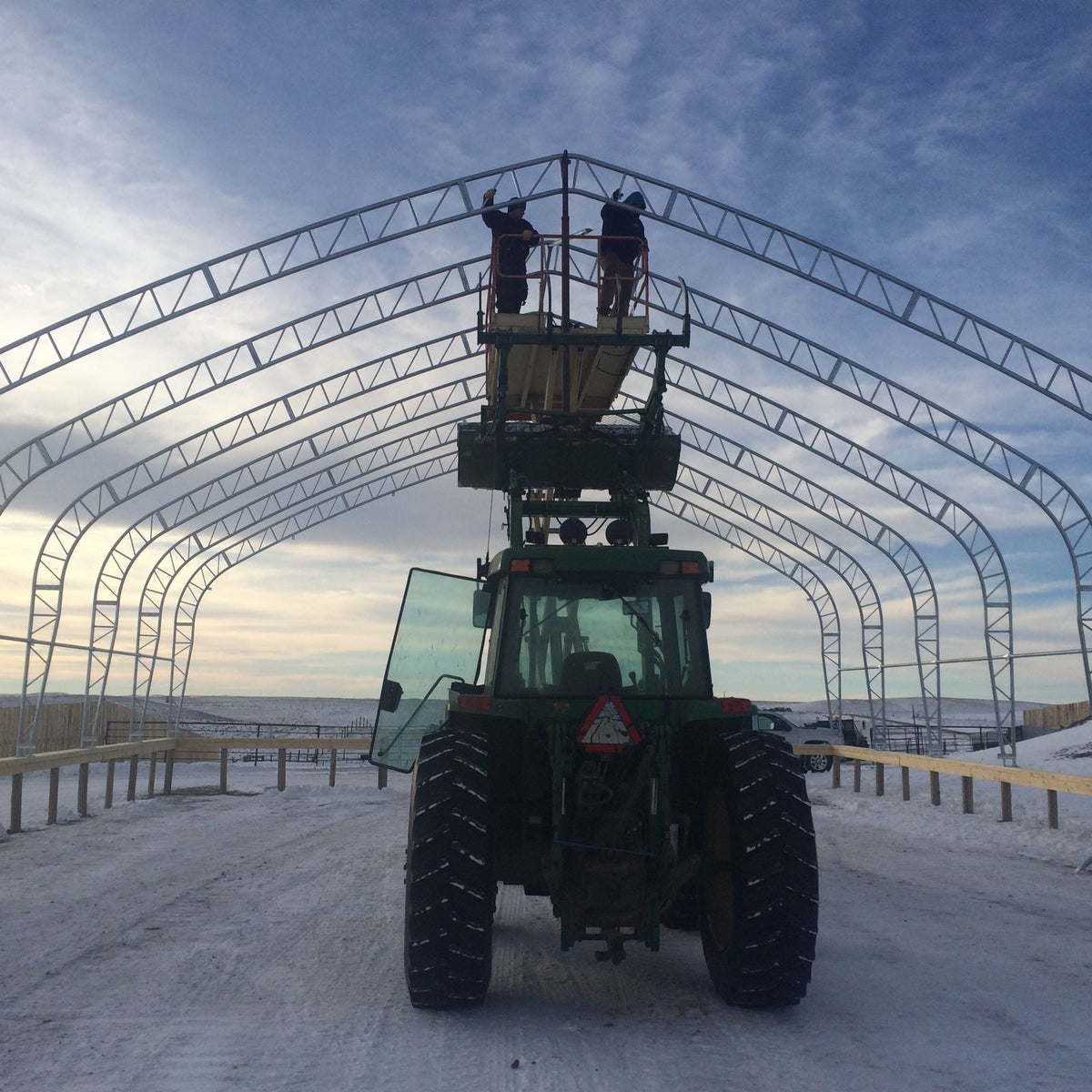 50′ Wide Double Truss Storage Buildings – Heavy-Duty PVC Shelter