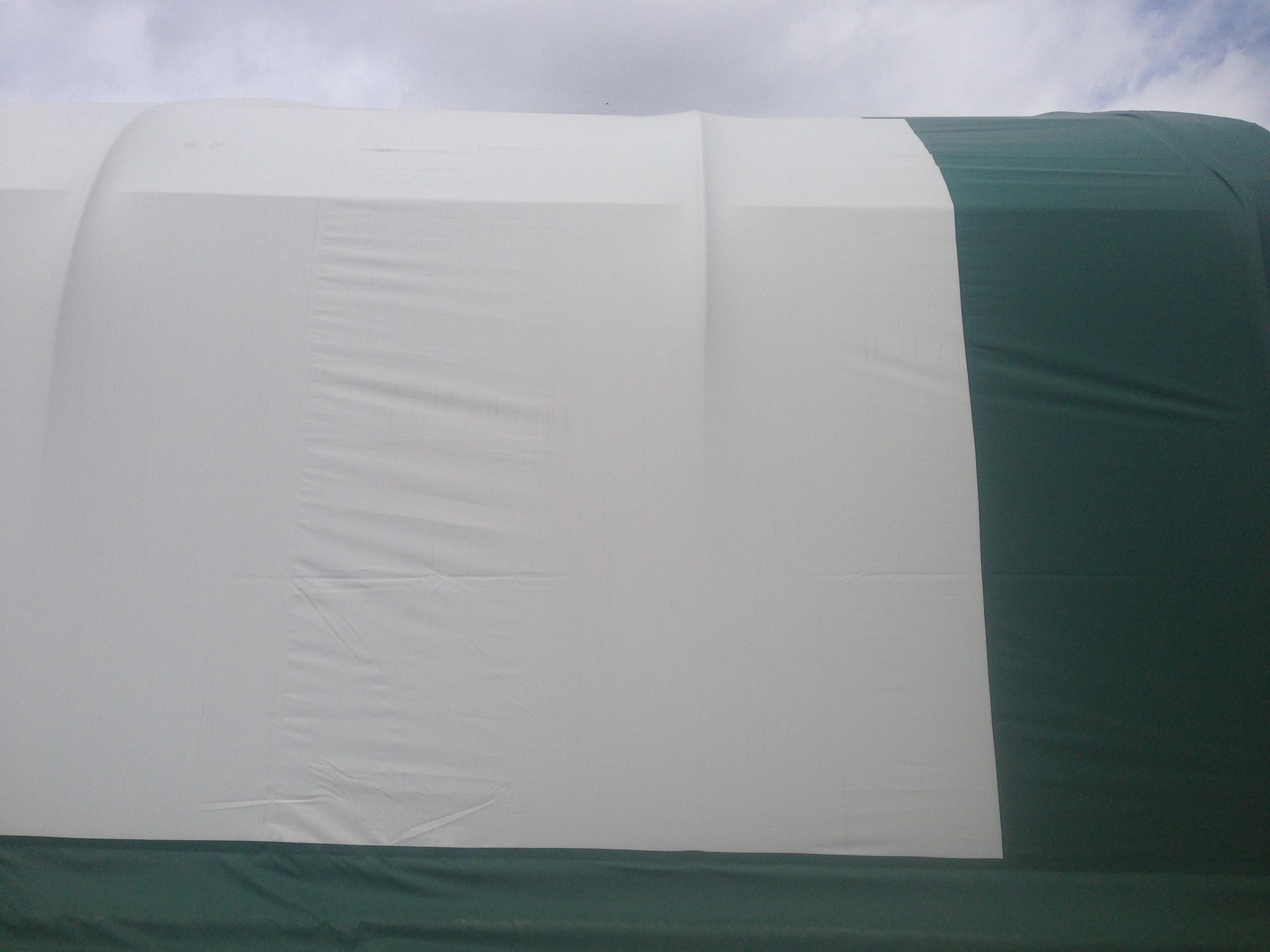 50′ Wide Double Truss Storage Buildings – Heavy-Duty PVC Shelter