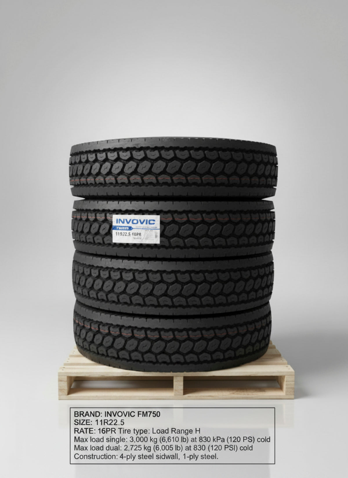 Professional Commercial Truck & Bus Radial (TBR) Tires – DOT Approved