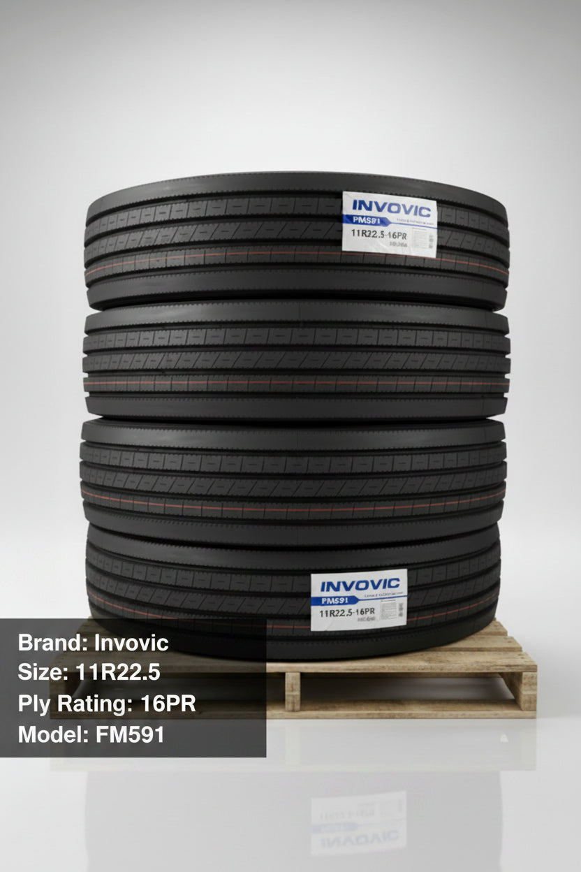 Professional Commercial Truck & Bus Radial (TBR) Tires – DOT Approved