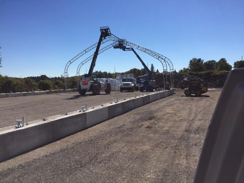 50′ Wide Double Truss Storage Buildings – Heavy-Duty PVC Shelter