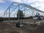50′ Wide Double Truss Storage Buildings – Heavy-Duty PVC Shelter