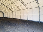 50′ Wide Double Truss Storage Buildings – Heavy-Duty PVC Shelter