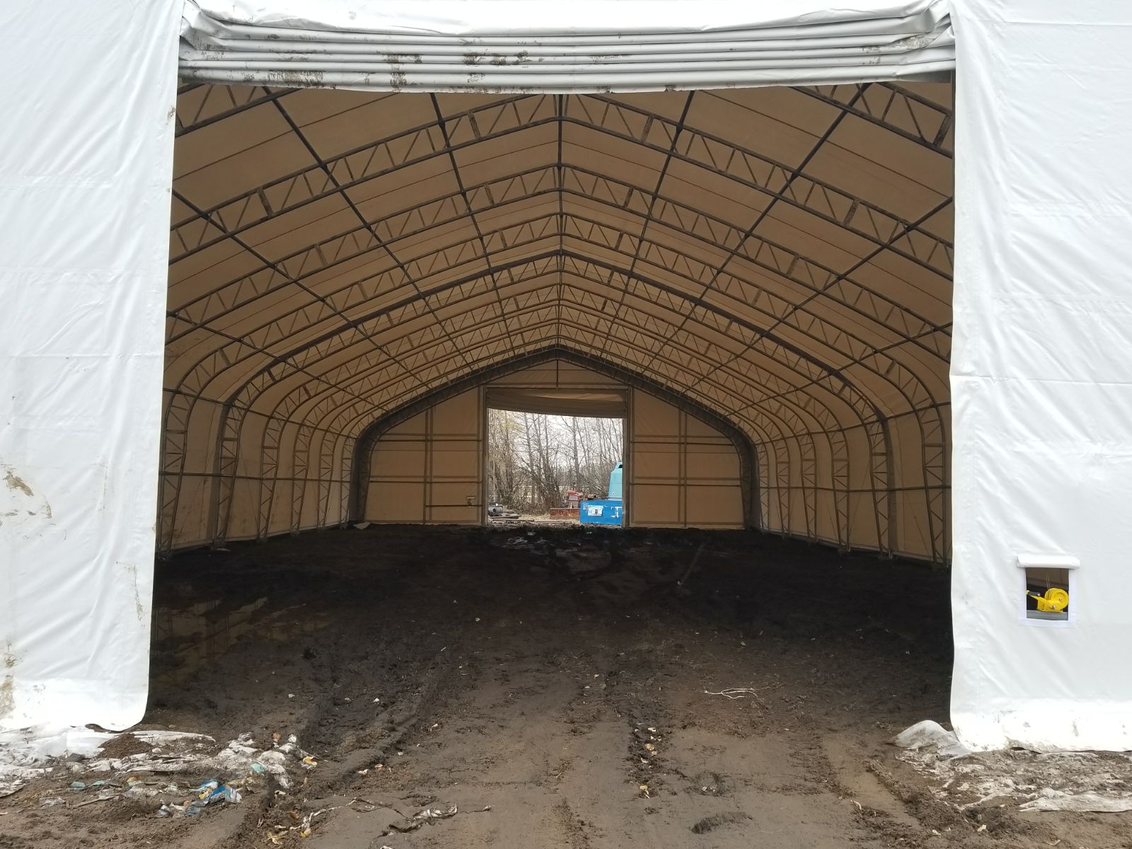 50′ Wide Double Truss Storage Buildings – Heavy-Duty PVC Shelter