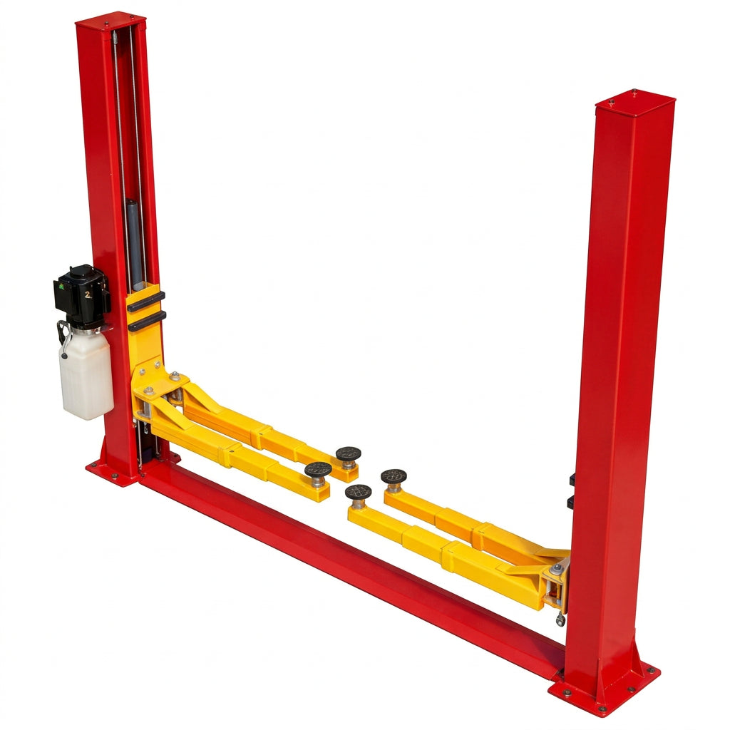 10,000 LB 2-Post Hydraulic Car Lift – Heavy-Duty Automotive Hoist – 220V Garage Vehicle Lift