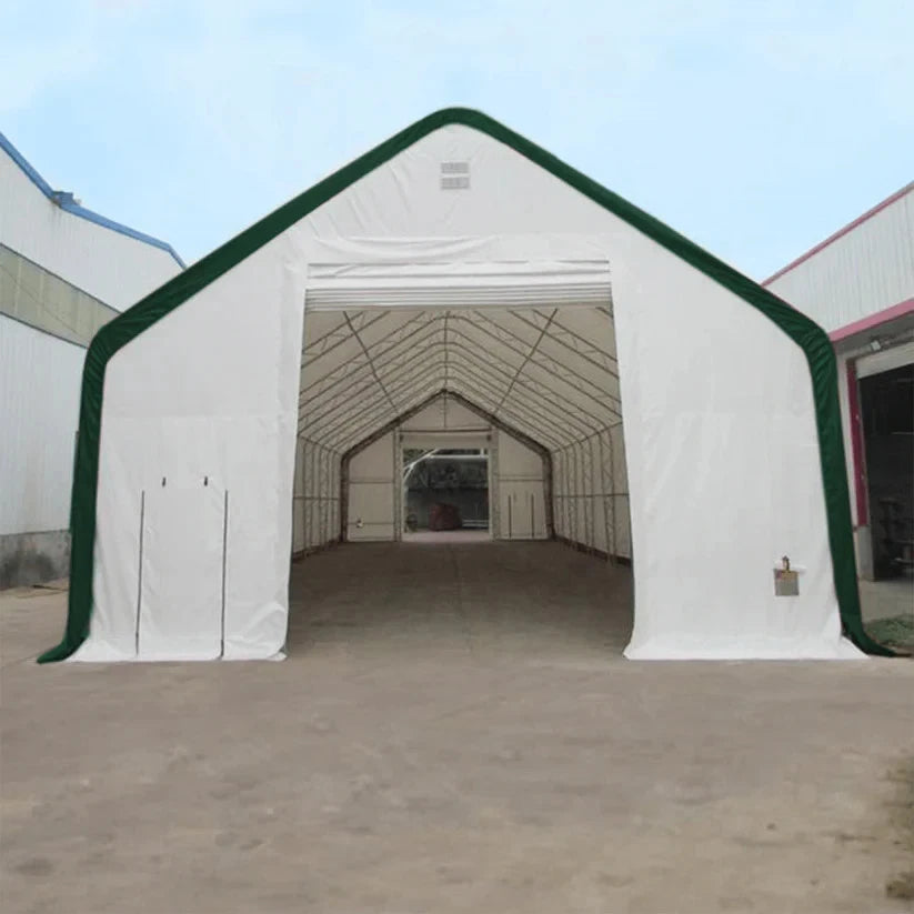 NEW 40FT WIDE DOUBLE TRUSS OUTDOOR STORAGE BUILDING
